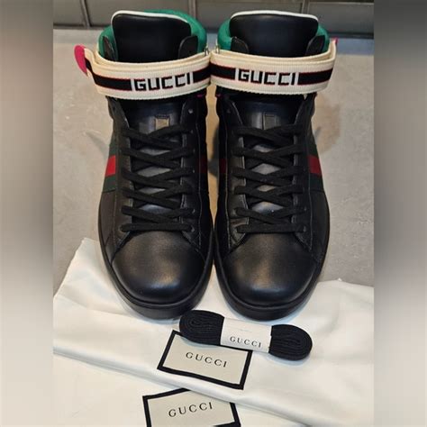 gucci high tops with straps|farfetch gucci hi tops.